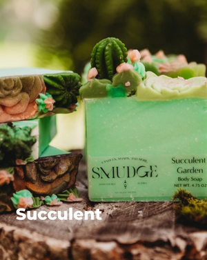 succulent soap