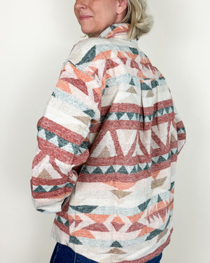 Aztec Shacket - 3 Colors