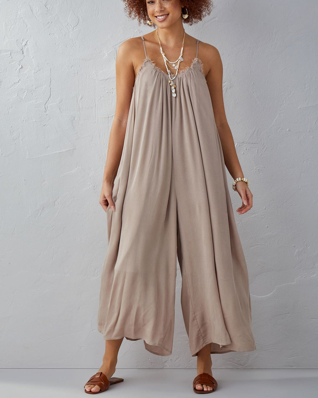 crinkle romper