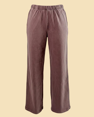brown knit pants