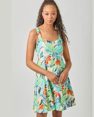 Beach gauze tunic dress