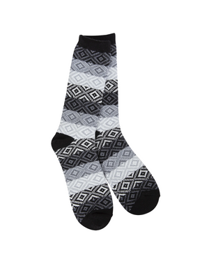 black gem crew socks