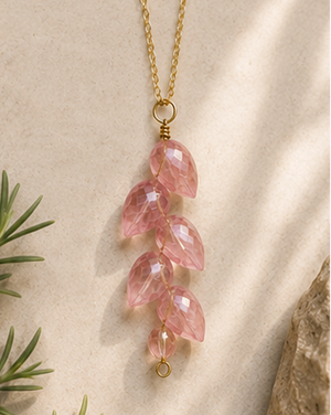 Cherry Quartz Necklace
