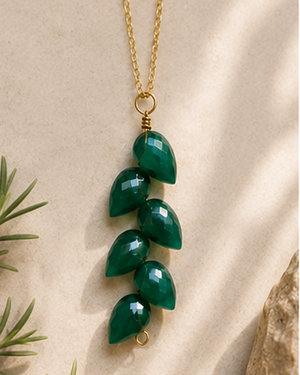 emerald necklace