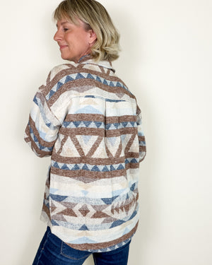 Aztec Shacket - 3 Colors