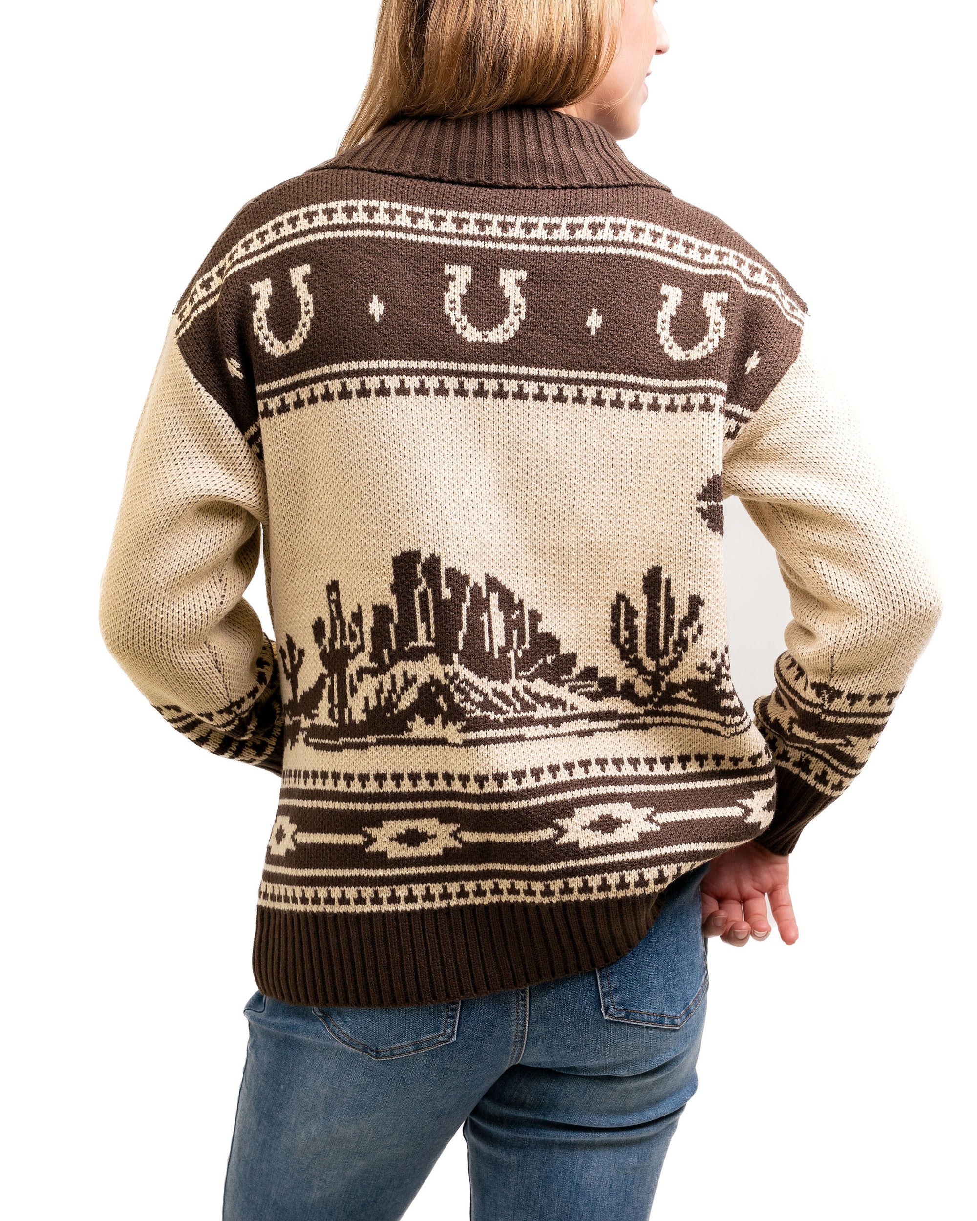 Rodeo Cardigan Back