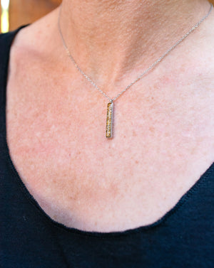 bar necklace