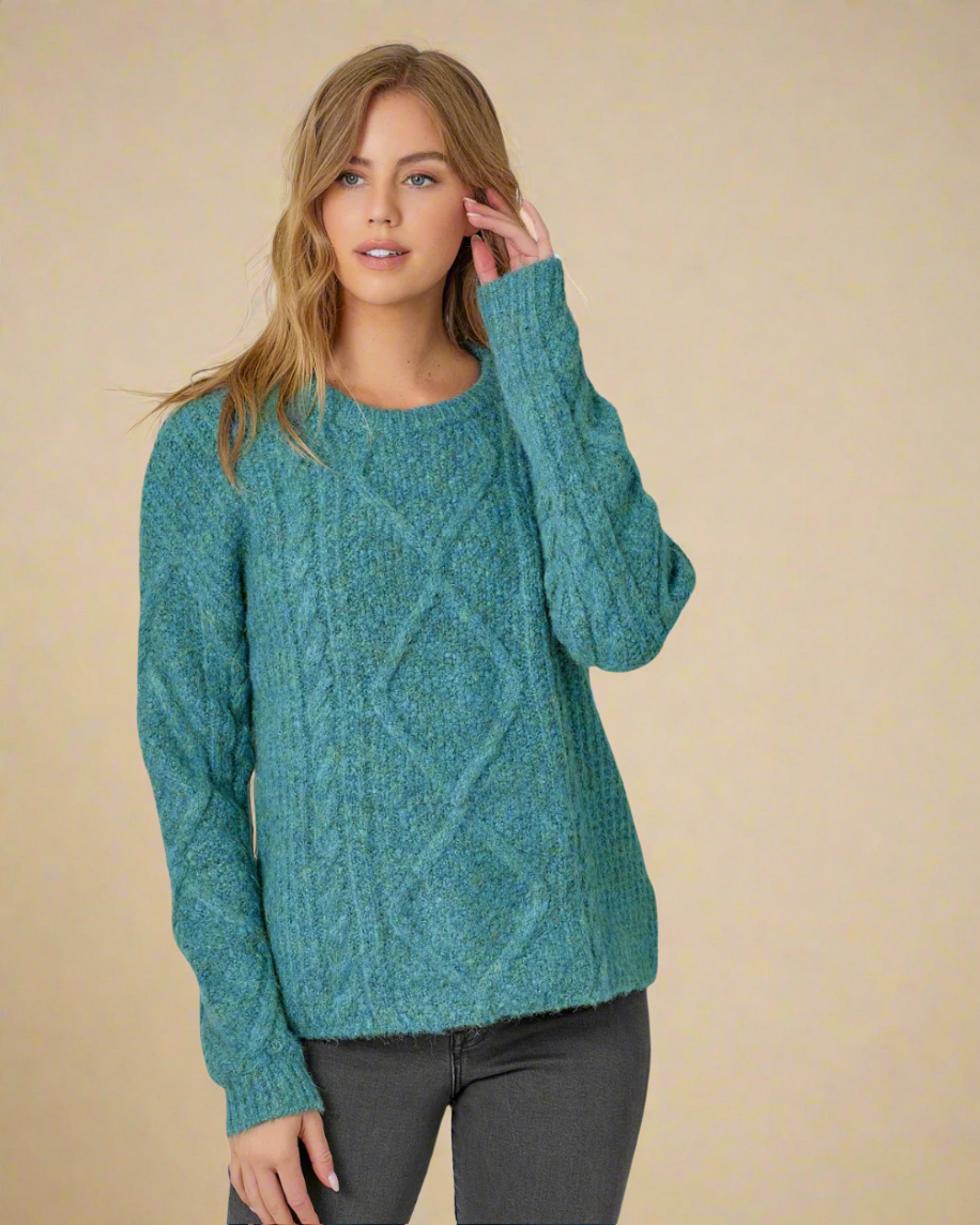 emerald sweater