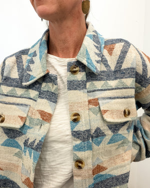 Aztec Shacket - 3 Colors