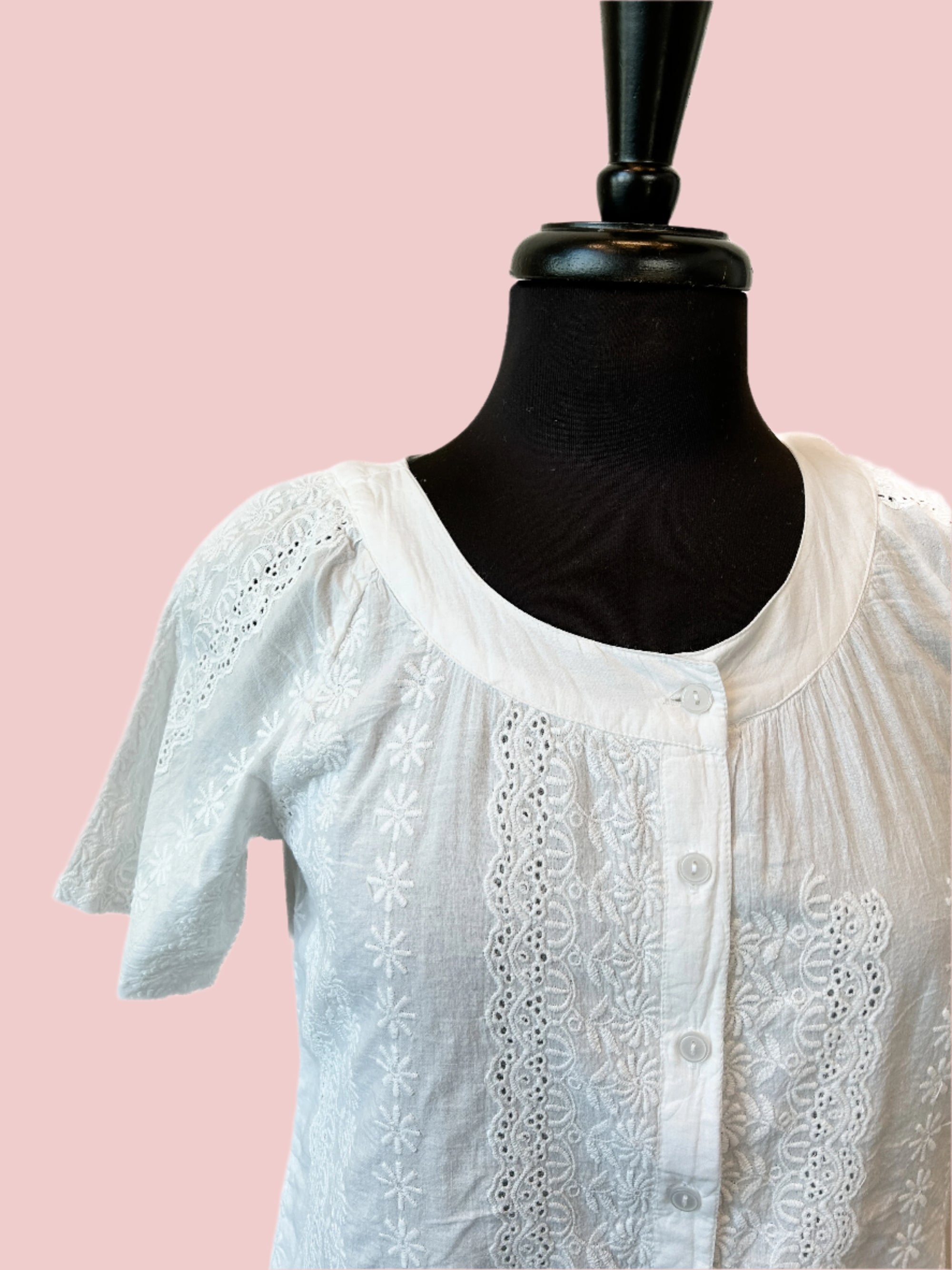 White Button S/S