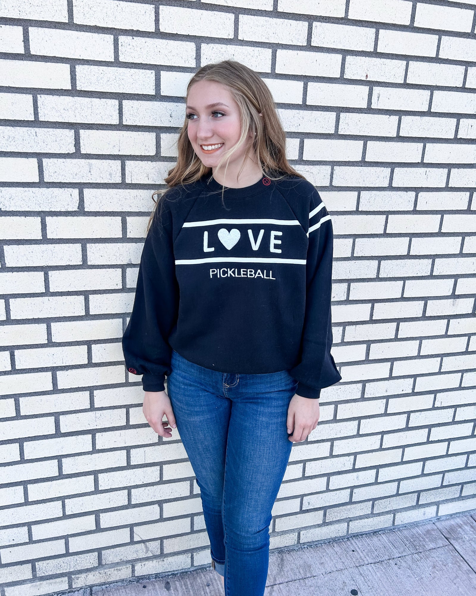 love pickleball sweatshirt