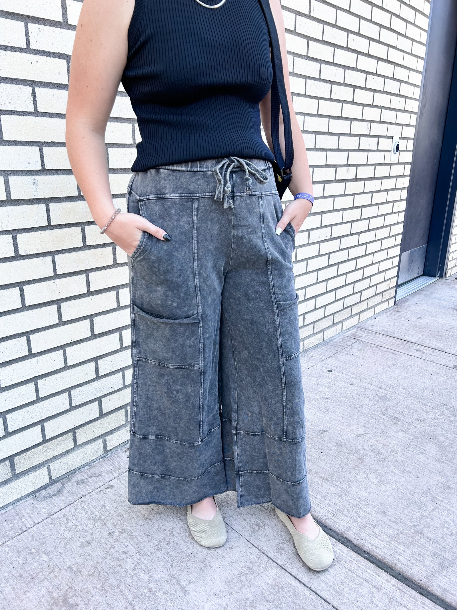 Terry Mineral Wash Pants