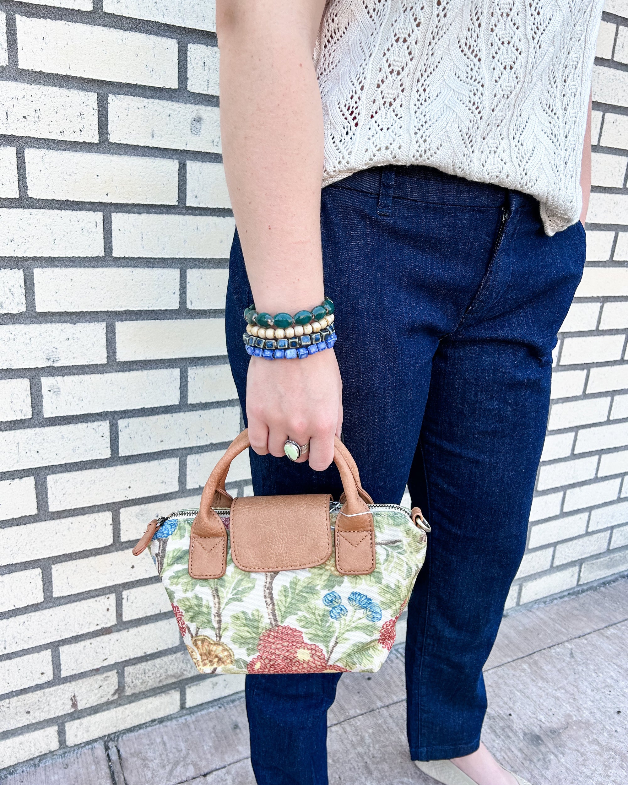 mini botanical bag