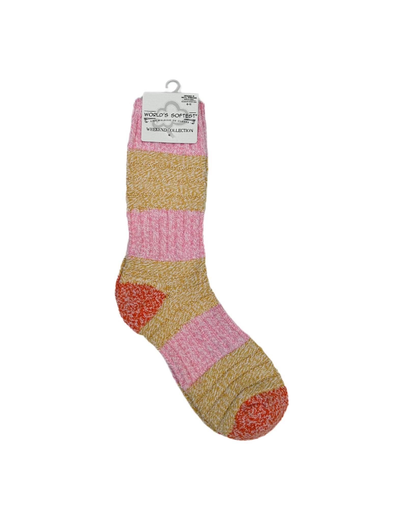 Three pairs of patterned socks on a white background