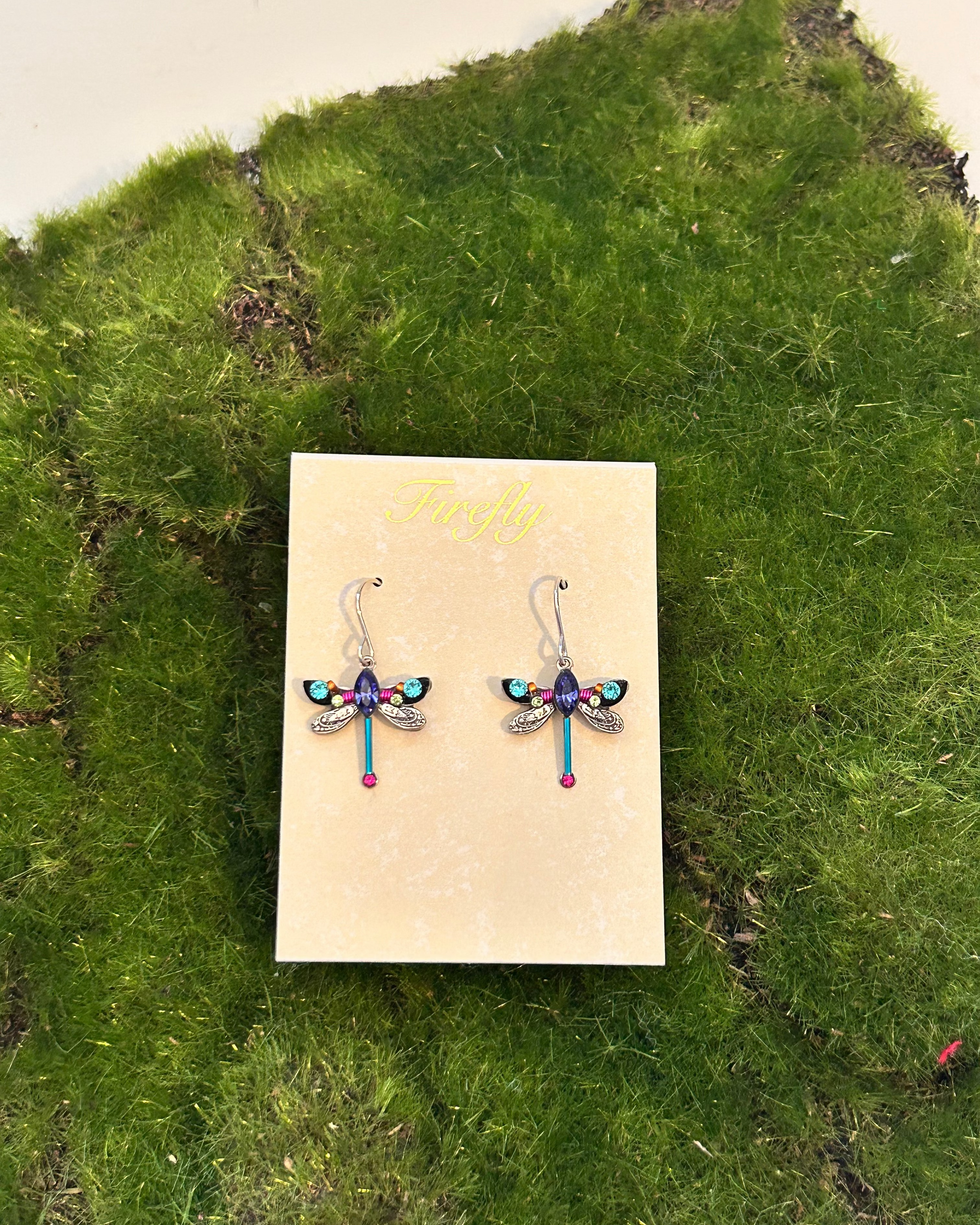 drangon fly earrings