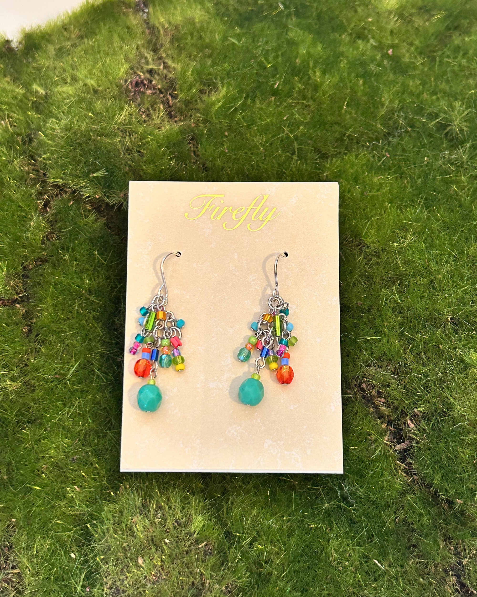 confetti earrings