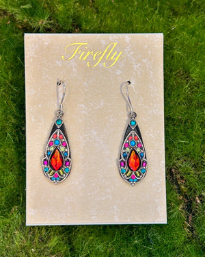 Firefly drop earrings