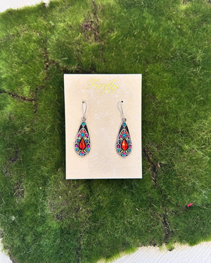 Firefly drop earrings