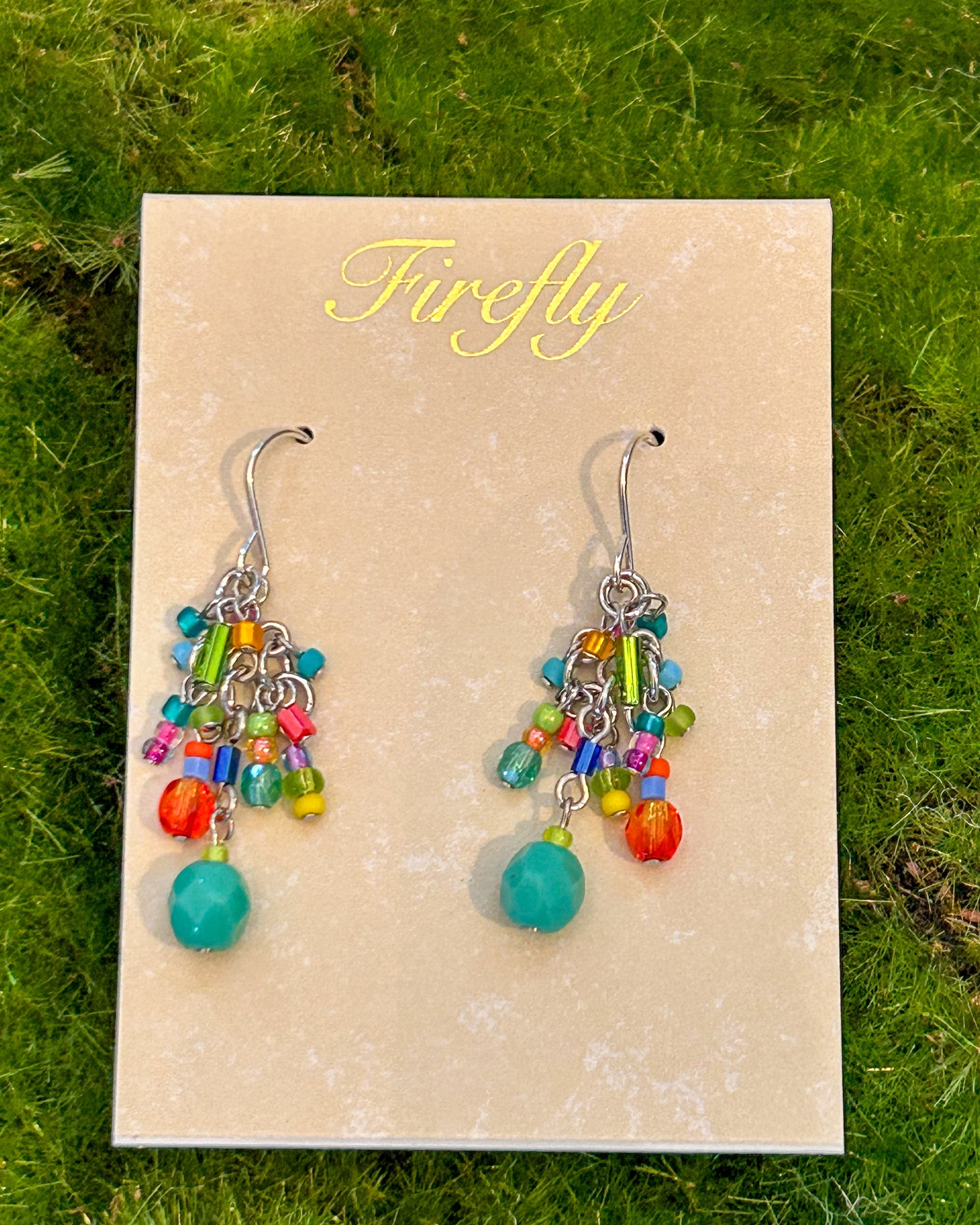 confetti earrings