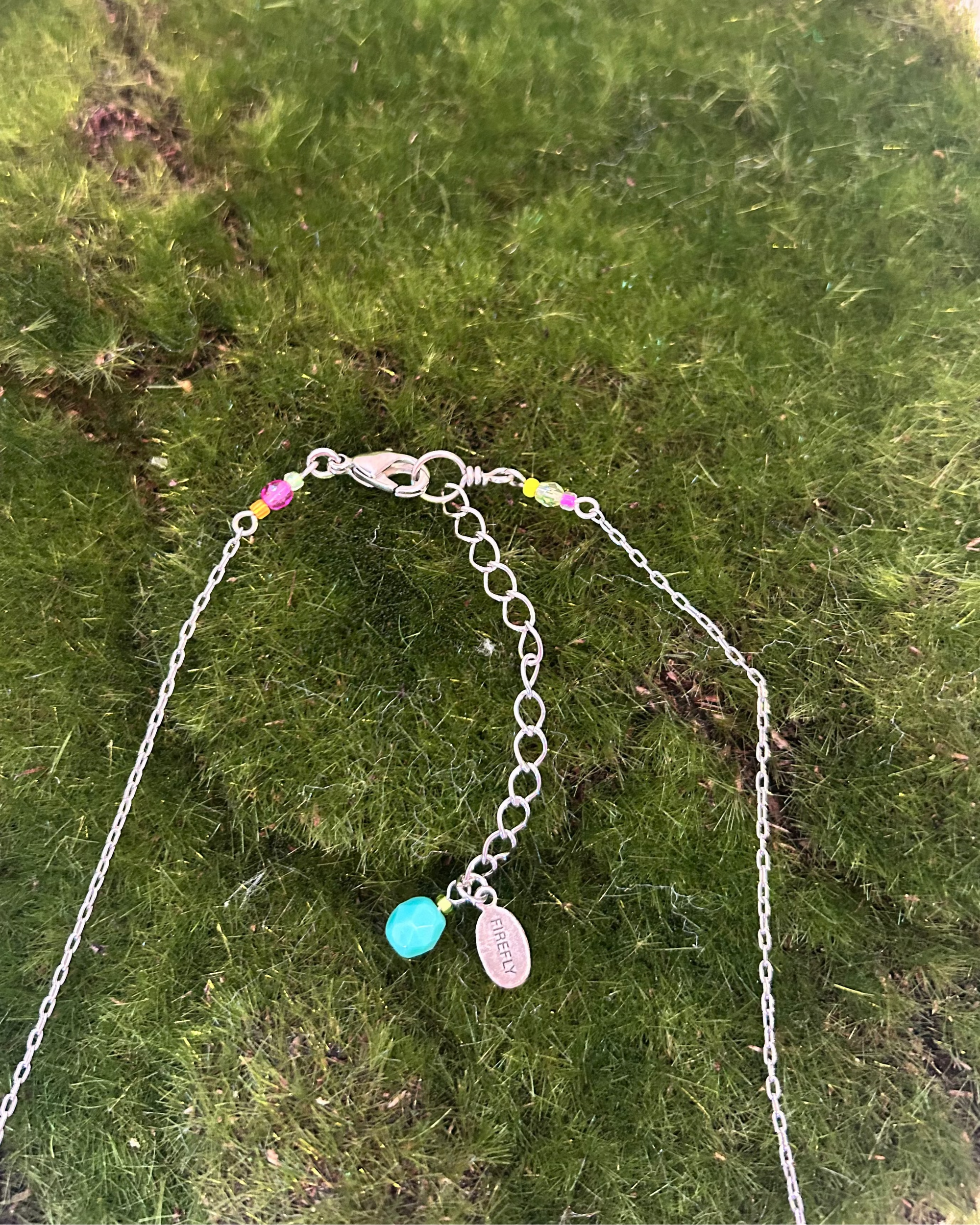 confetti necklace