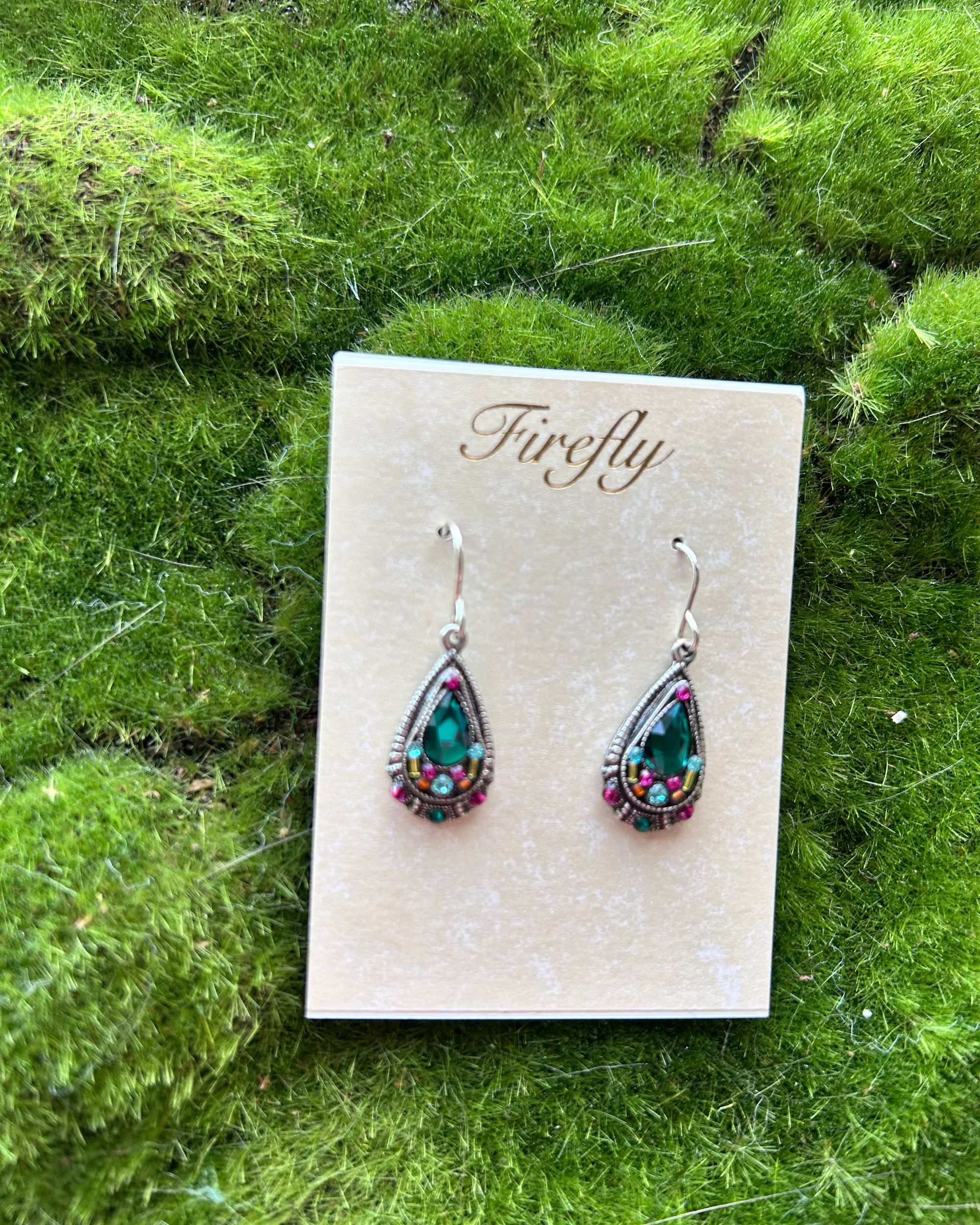 emerald earrings
