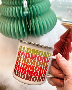 redmond text mug