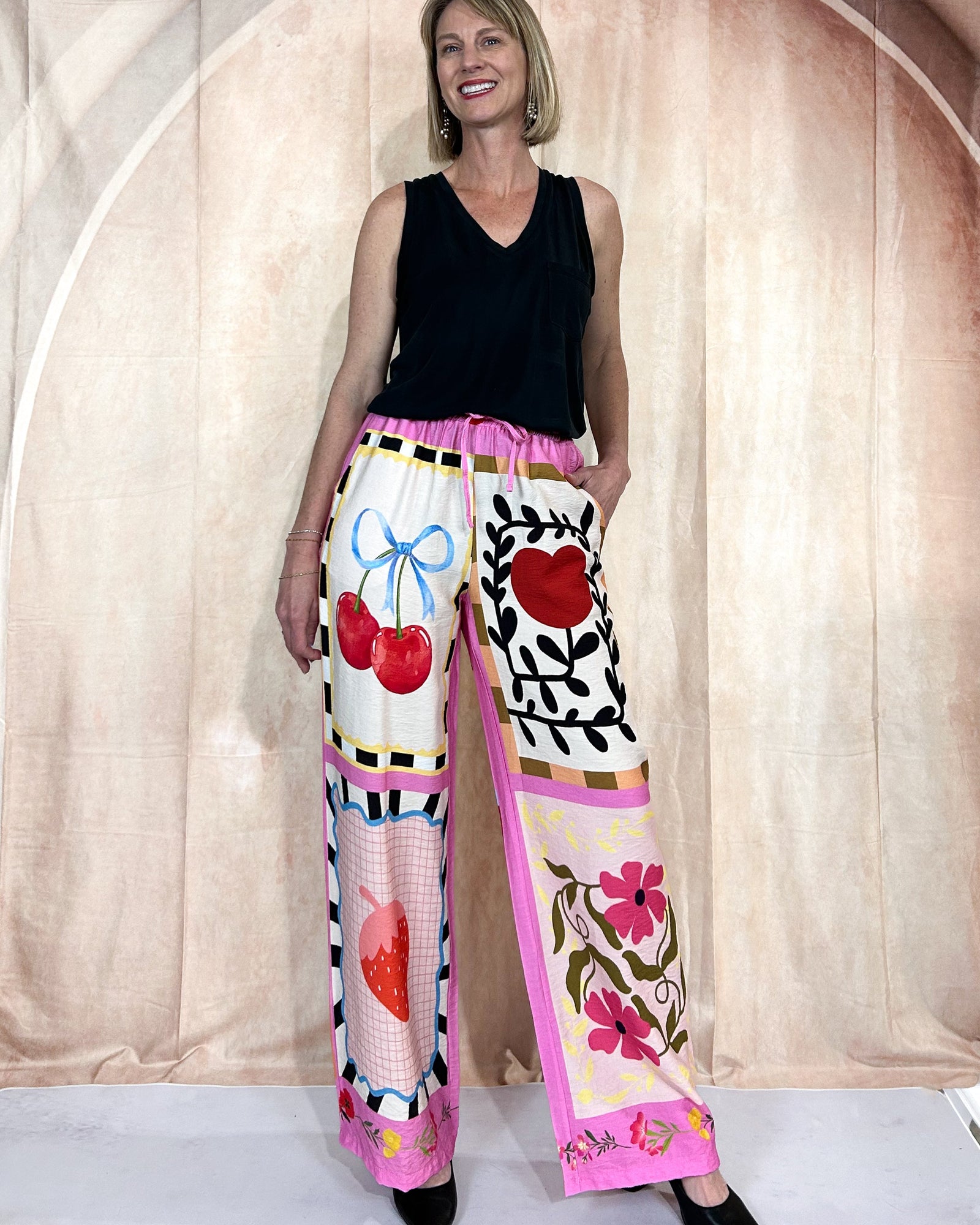 italian cherry pants