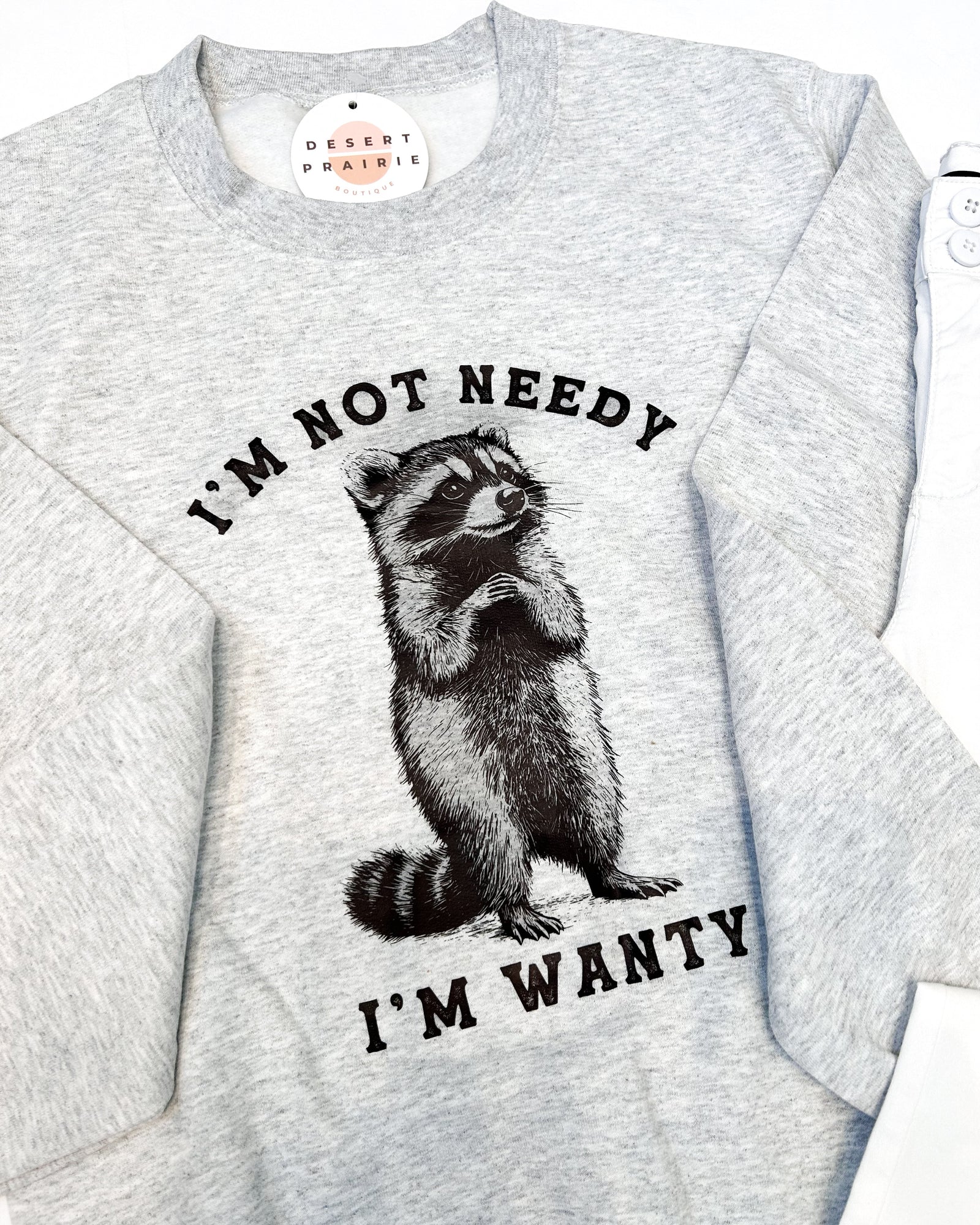 Raccoon Needy Sweatshirt