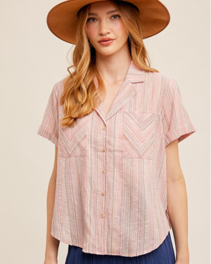 pink patch top