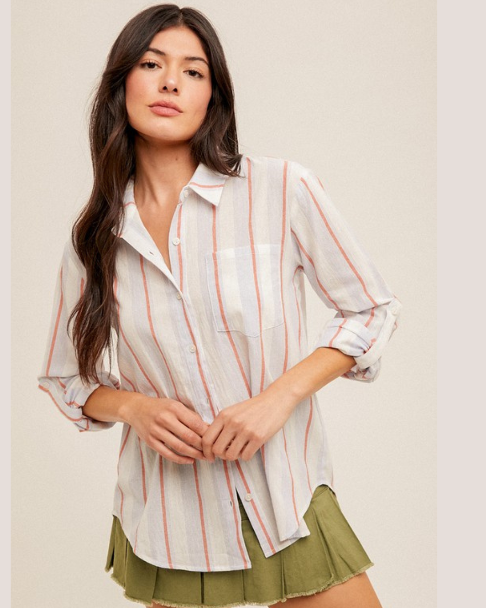 Relaxed Stripe Shirt