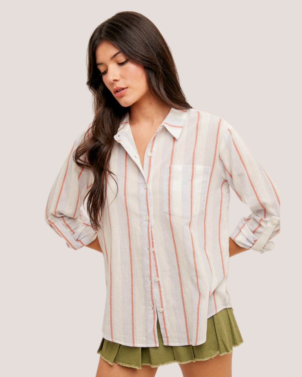 Relaxed Stripe Shirt