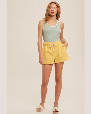 Yellow Shorts