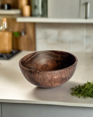 black walnut bowl