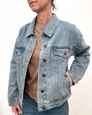 Tapestry Denim Jacket