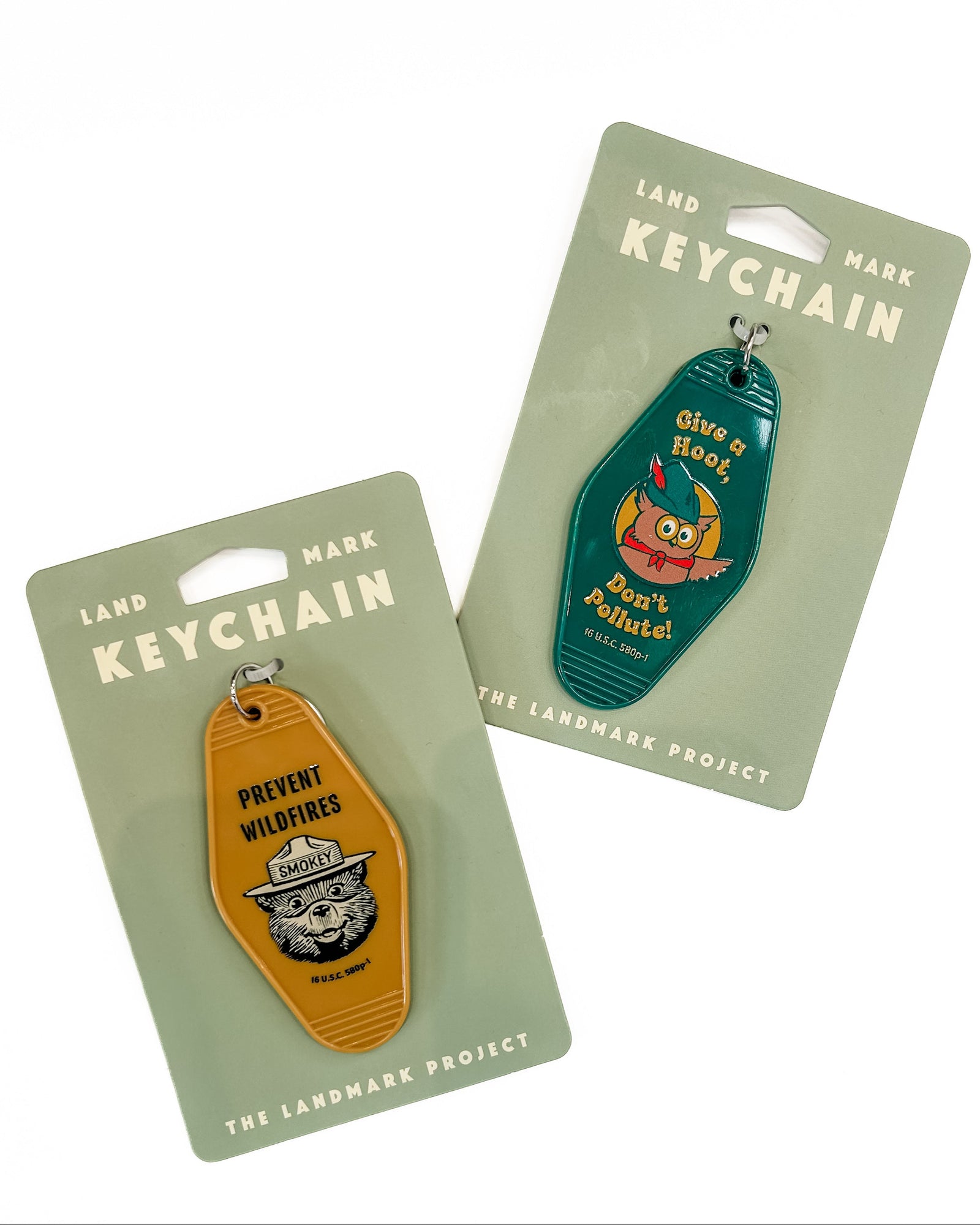 smokey and hoot key chains
