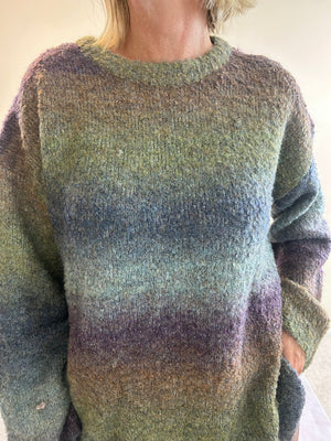 ombre sweater in Dust
