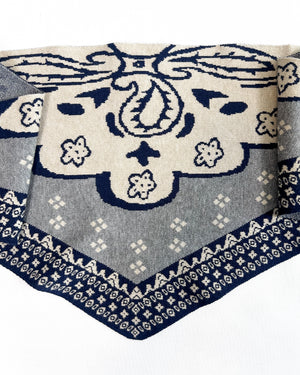 triangle sweater scarf