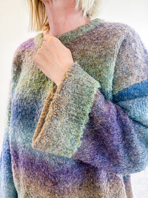 ombre sweater in Dust