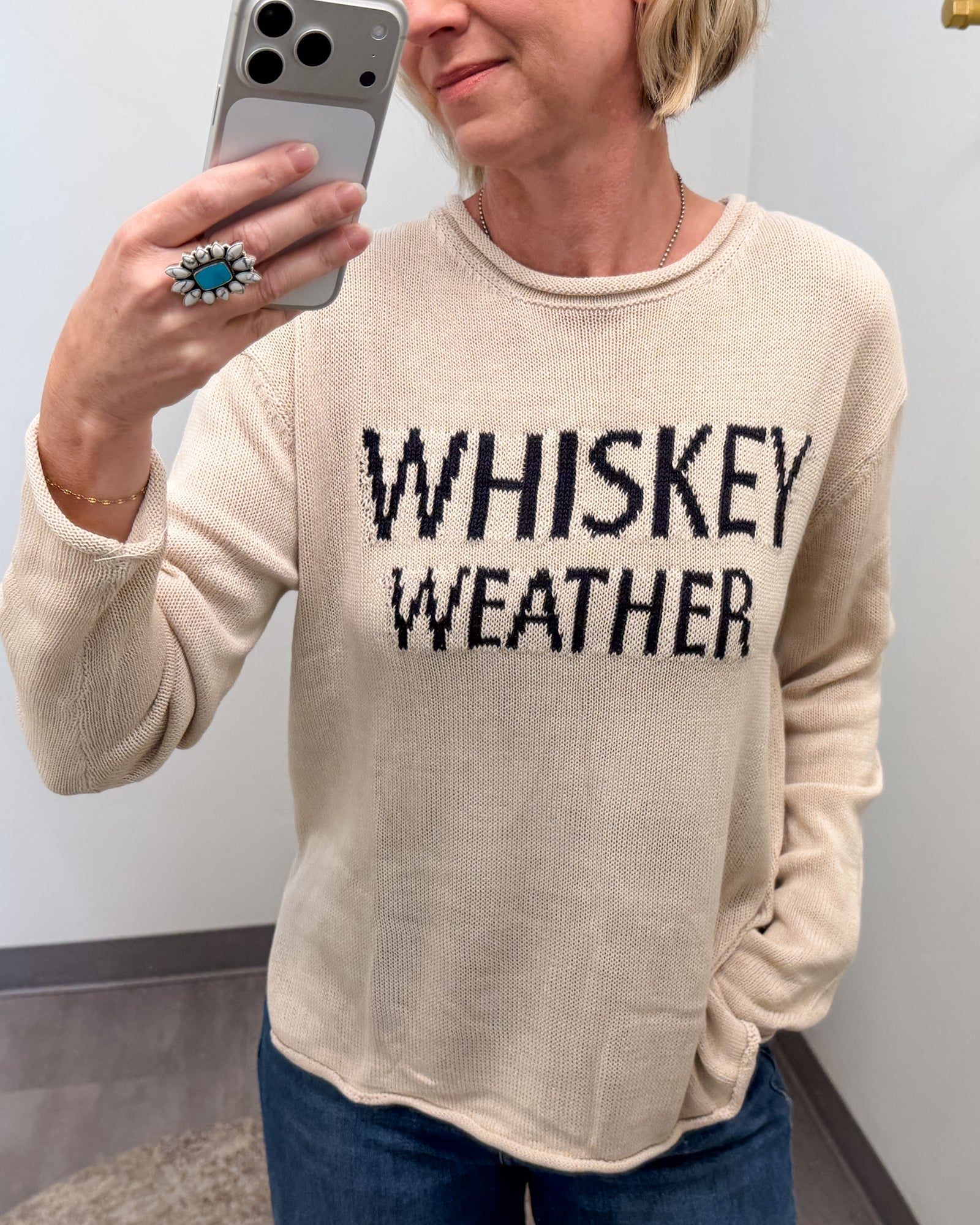 Whiskey Sweater