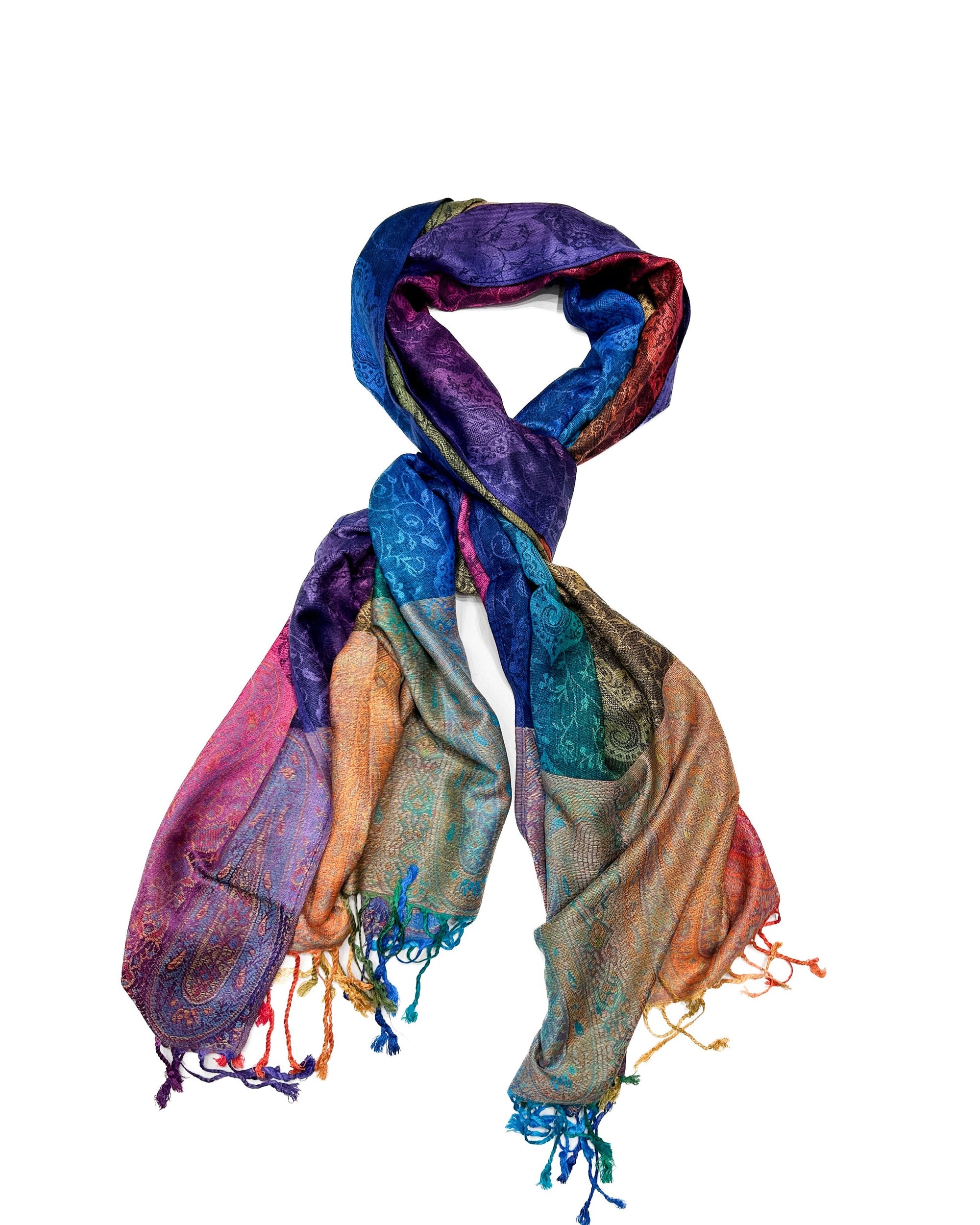 rainbow pashmina