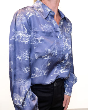 safari button down shirt