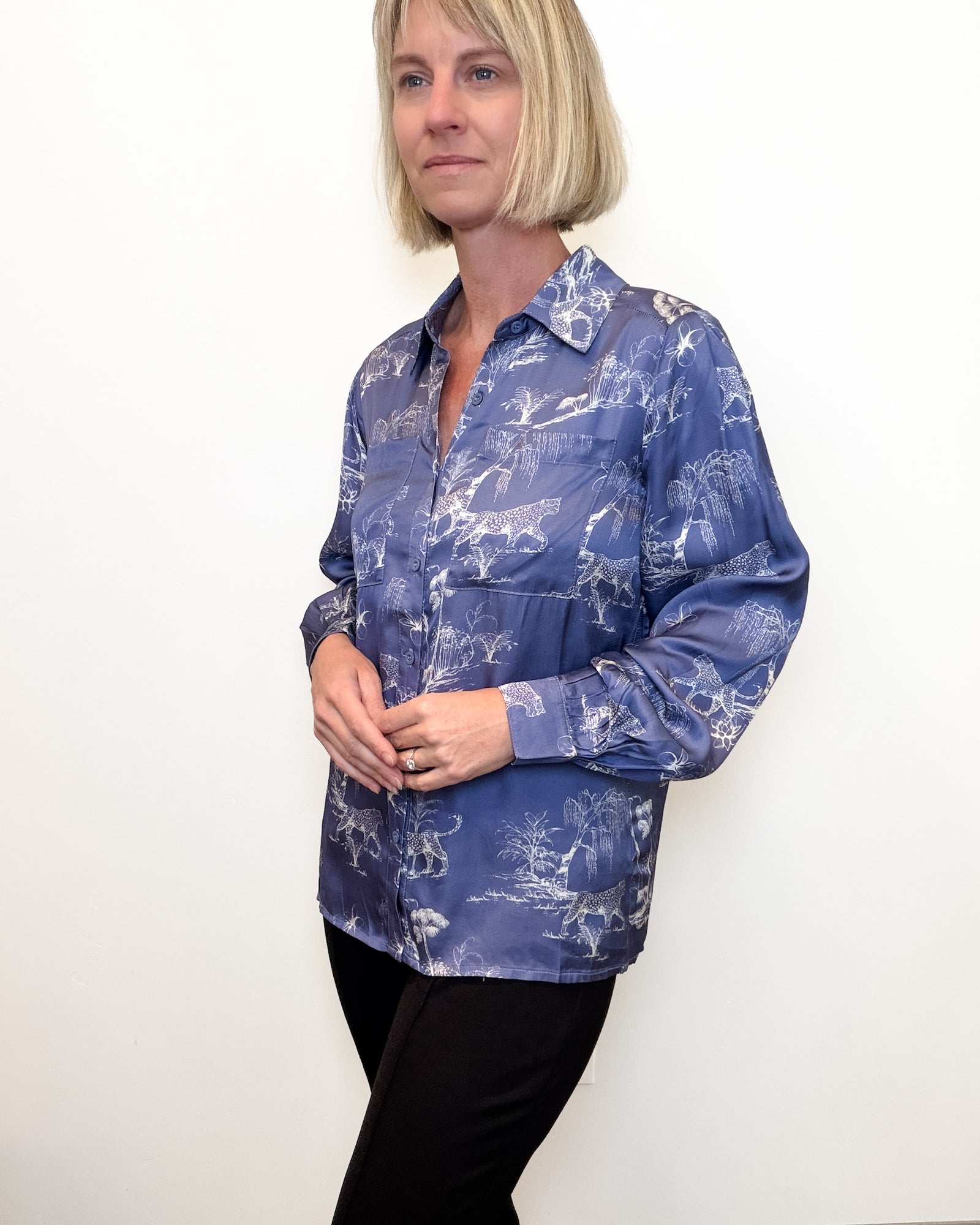 safari button down shirt