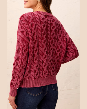 Washed Crew Sweater