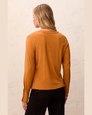 L/S crew neck back
