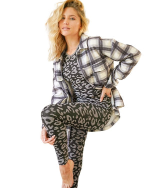 Leopard Leggings Sweater