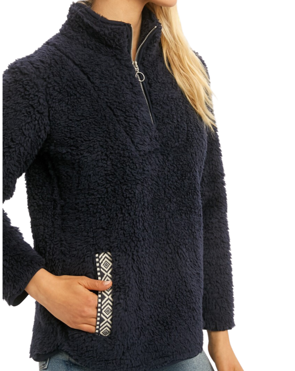 Fleece Half zip pullover