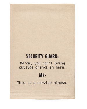 security towel