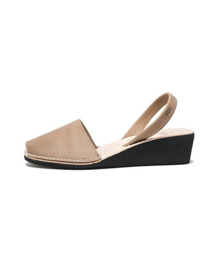 taupe wedge Pons sandal