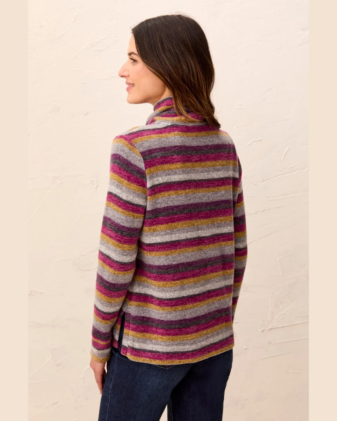 funnel neck top