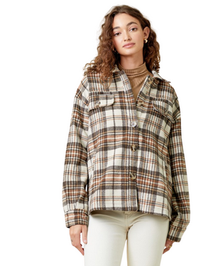 Plaid Shirt Jacket